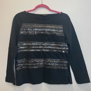 Banana Republic Black Sweater Size S